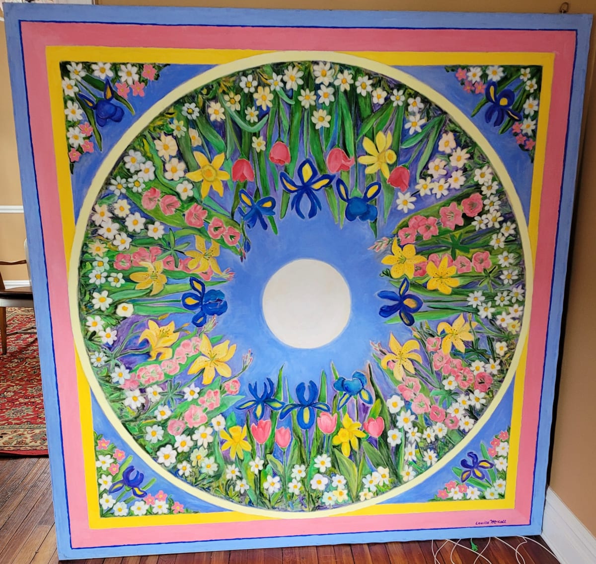 Donation to the Cape May Point Arts & Science Museum: “Moon Peace” by Louise McCall